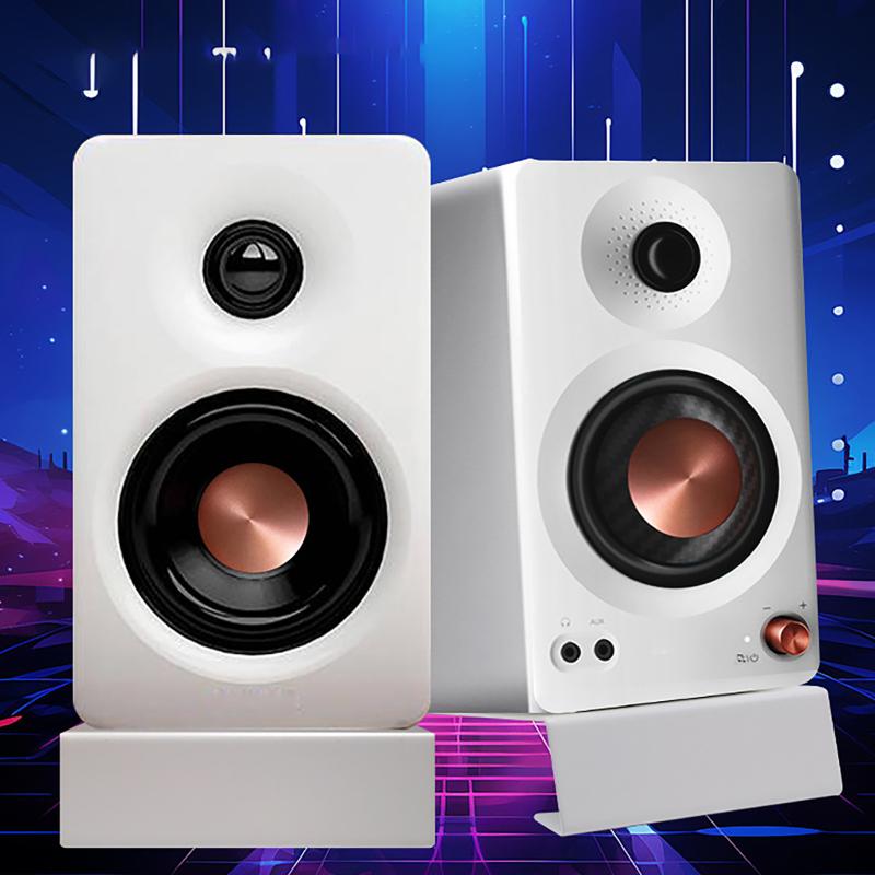 Desk Setup Speakers - 【C】Heavy Duty Metal Desktop Speaker Stand
