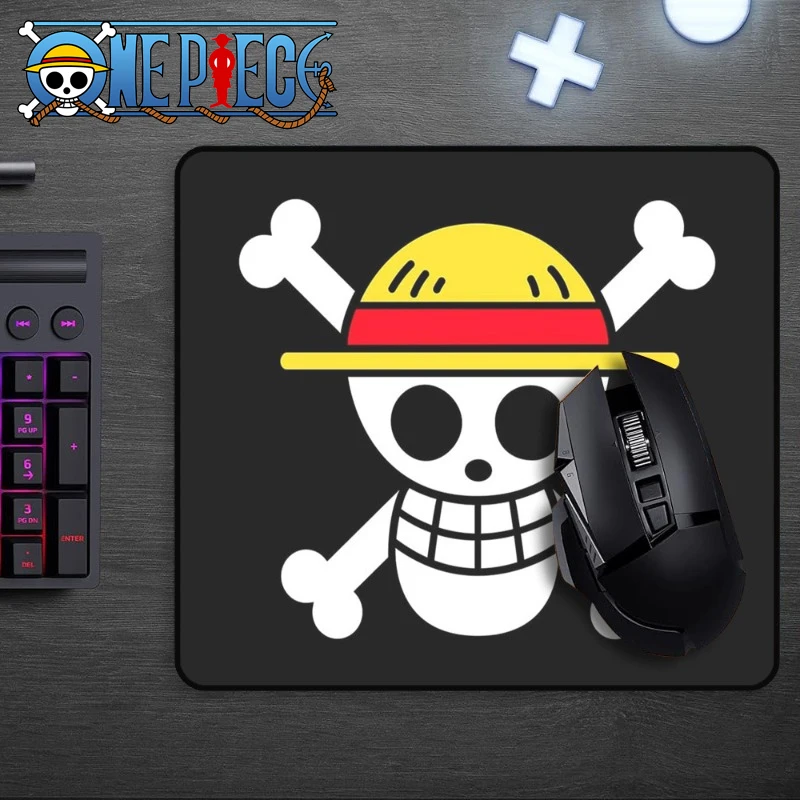 Desk Setup Cute - Cartoon Mouse Pad One Piece Anime