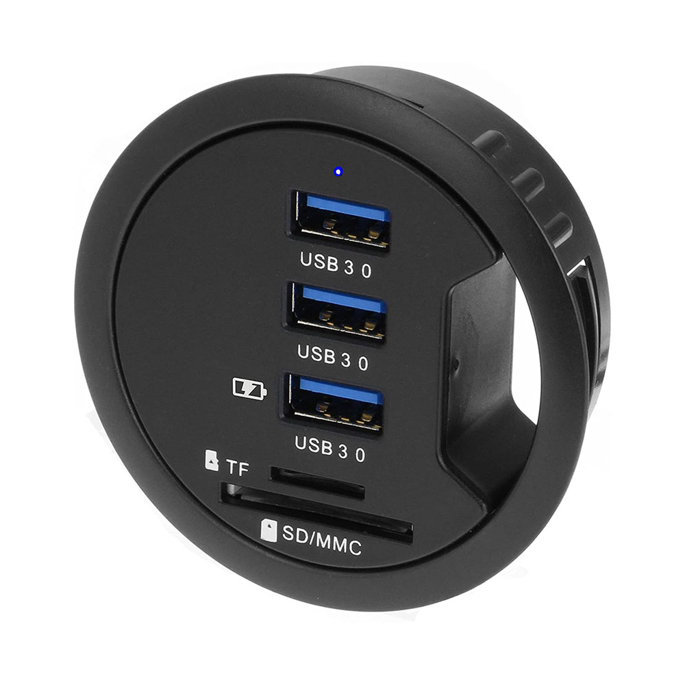 USB 3.0 HUB Adapter Charging M - Desk Setup Hub avaliação e preço