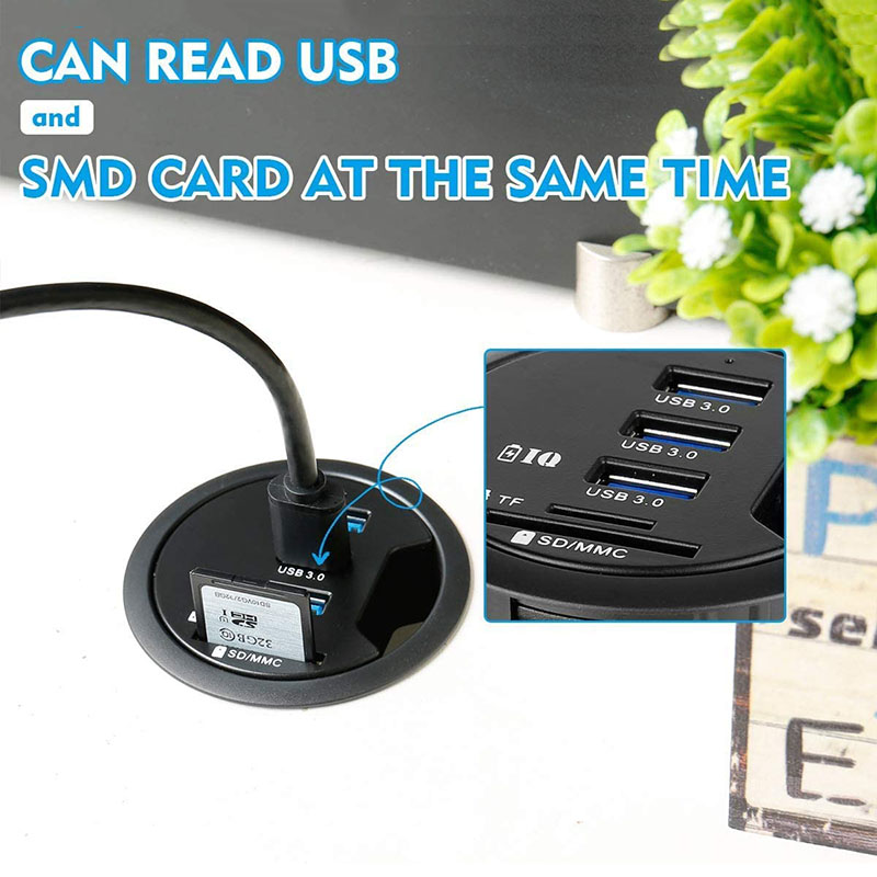 USB 3.0 HUB Adapter Charging M - Desk Setup Hub avaliação e preço