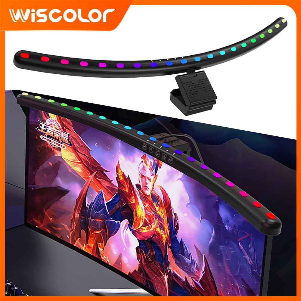 RGB Light Bar Monitor Smart Wi - Desk Setup No Monitor avaliação e preço