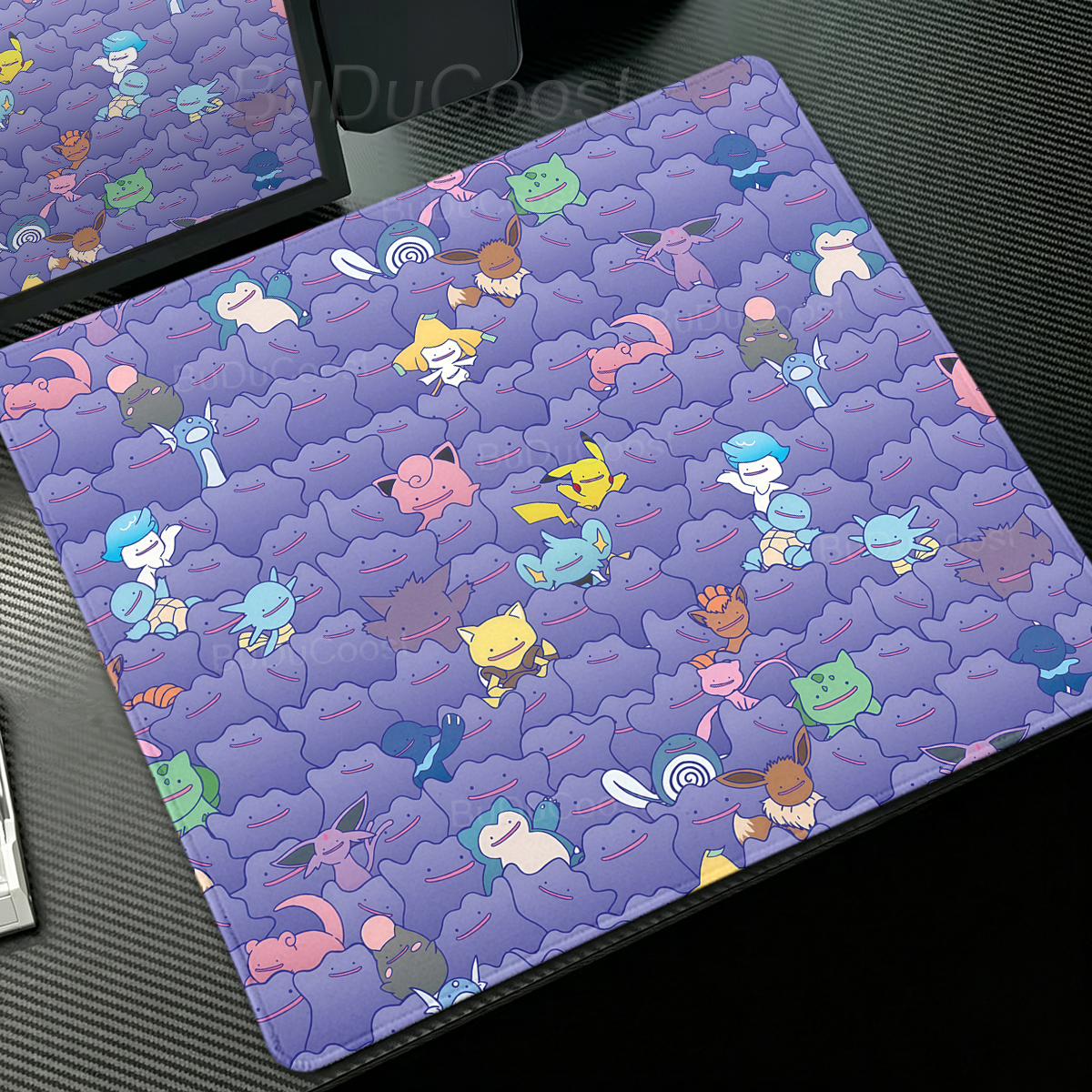 Anime Pokémon Ditto Mouse Pad  - Desk Setup Tech avaliação e preço