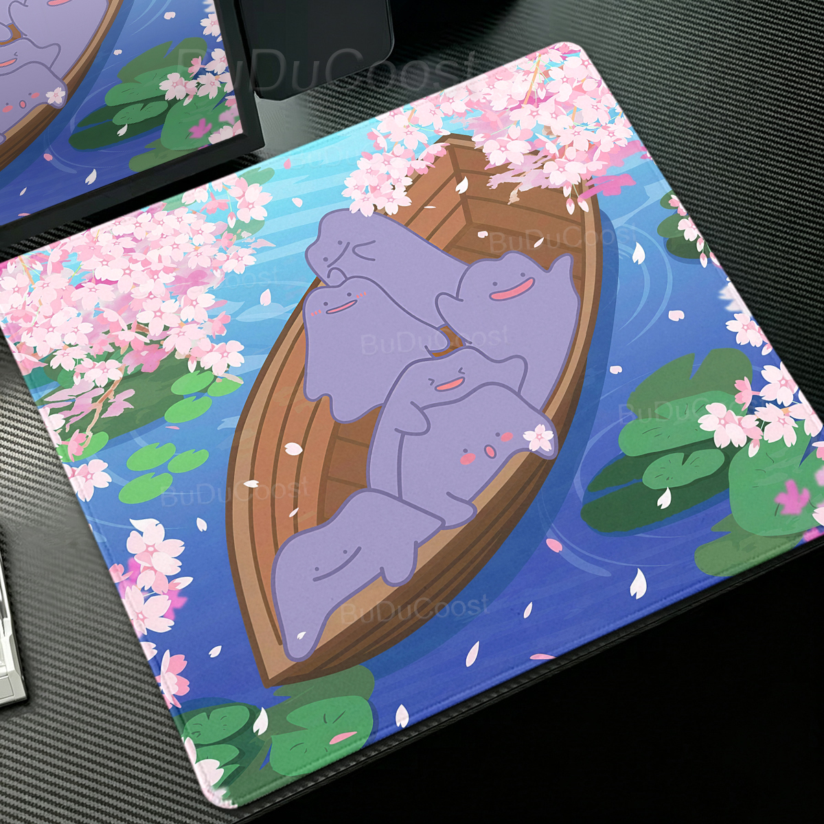 Anime Pokémon Ditto Mouse Pad  - Desk Setup Tech avaliação e preço