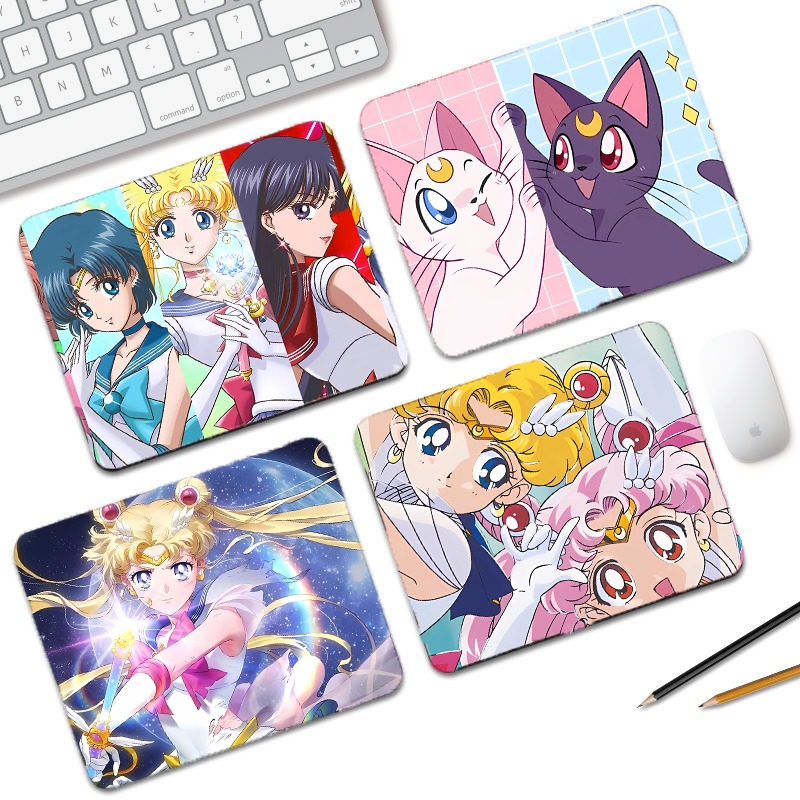 Sailor Moon Kawaii Mouse Pad S - Desk Setup Cute avaliação e preço