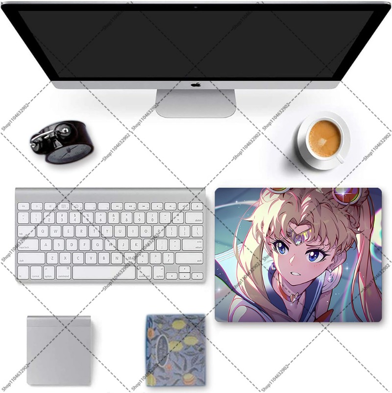 Sailor Moon Kawaii Mouse Pad S - Desk Setup Cute avaliação e preço