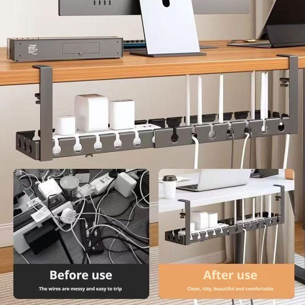 Extendable Under Desk Cable Ma - Desk Setup Shelves avaliação e preço