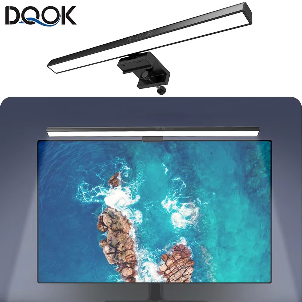 Screen LED Bar Desk Lamp PC Co - Desk Setup Computer avaliação e preço