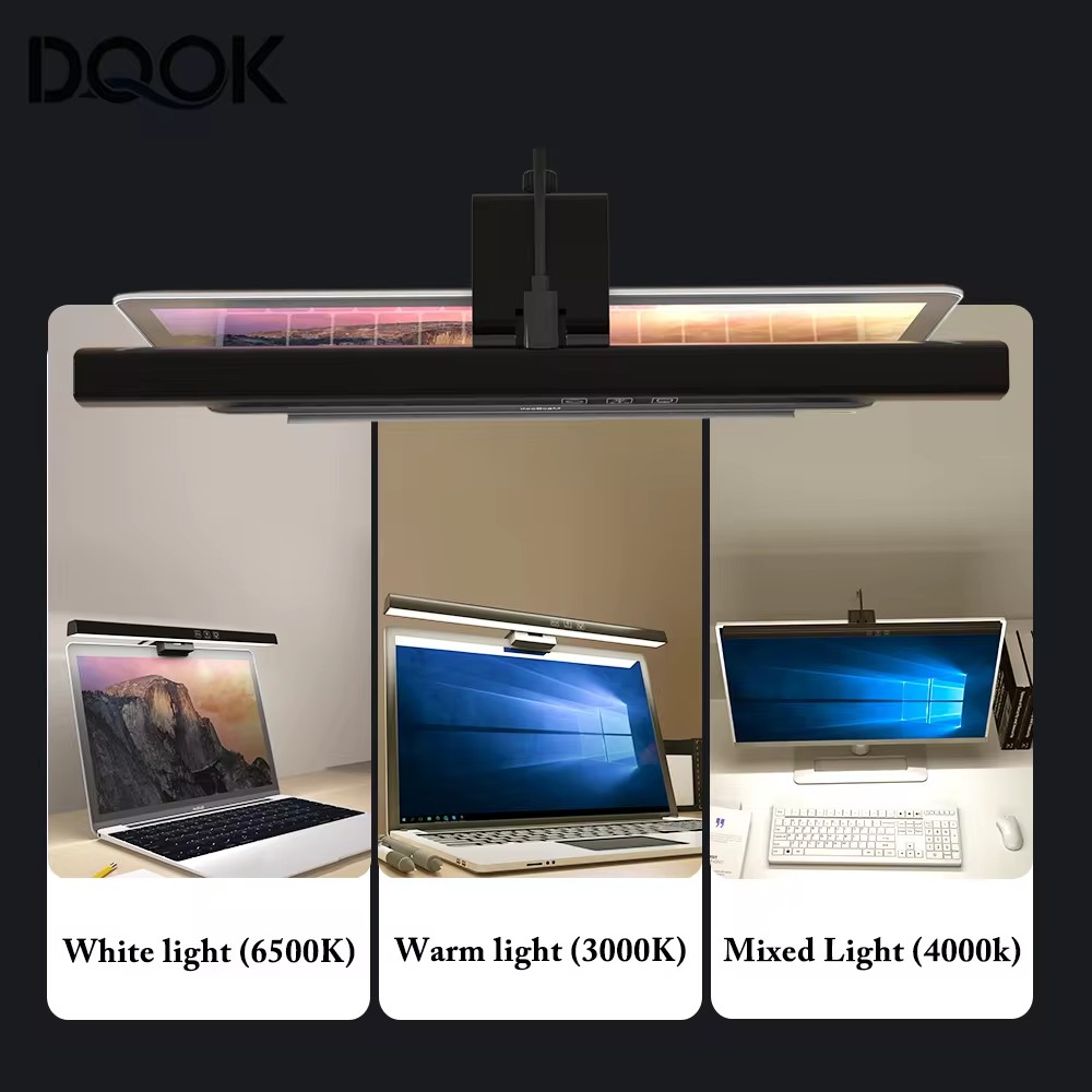 Screen LED Bar Desk Lamp PC Co - Desk Setup Computer avaliação e preço