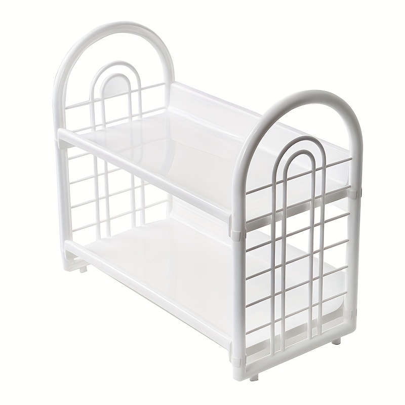 1pc Double Layer Multi-Functio - Desk Setup Shelves avaliação e preço