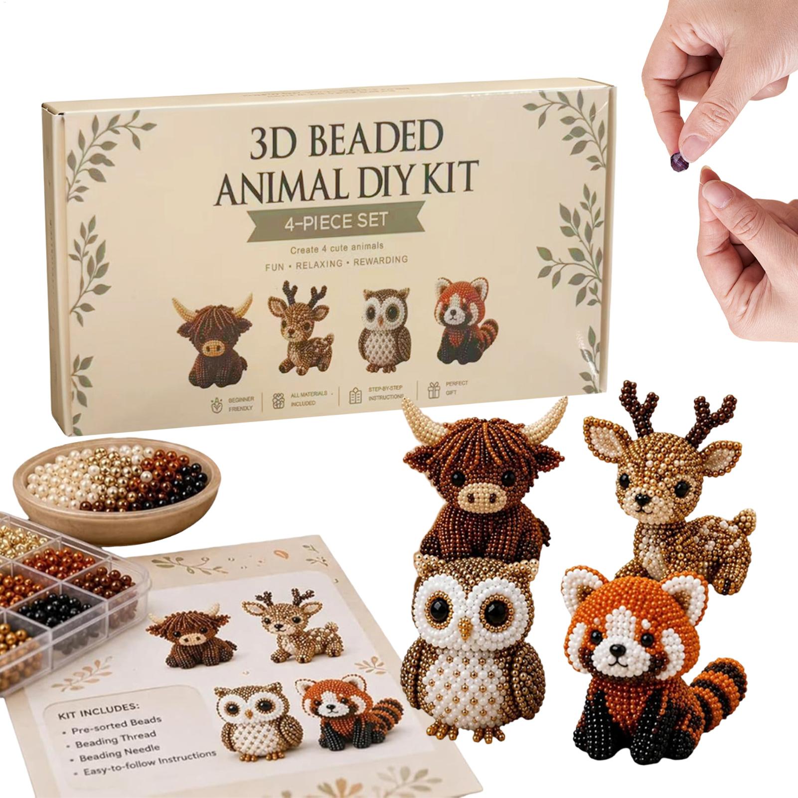 Cute Bird & Animal Beading Cra - Desk Setup Shelves avaliação e preço