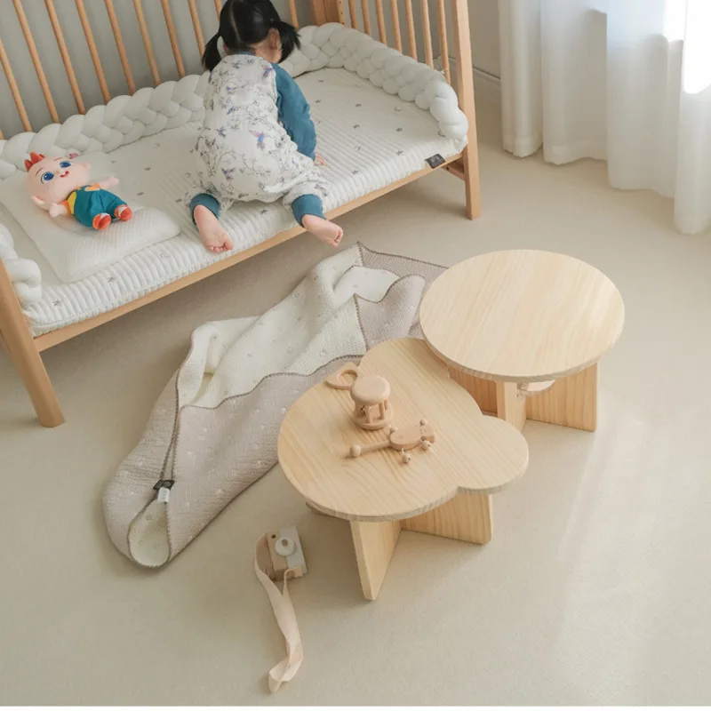 Solid Wood Children's Small Ta - Desk Setup Small Room avaliação e preço