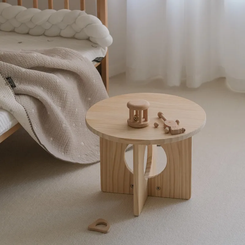 Solid Wood Children's Small Ta - Desk Setup Small Room avaliação e preço