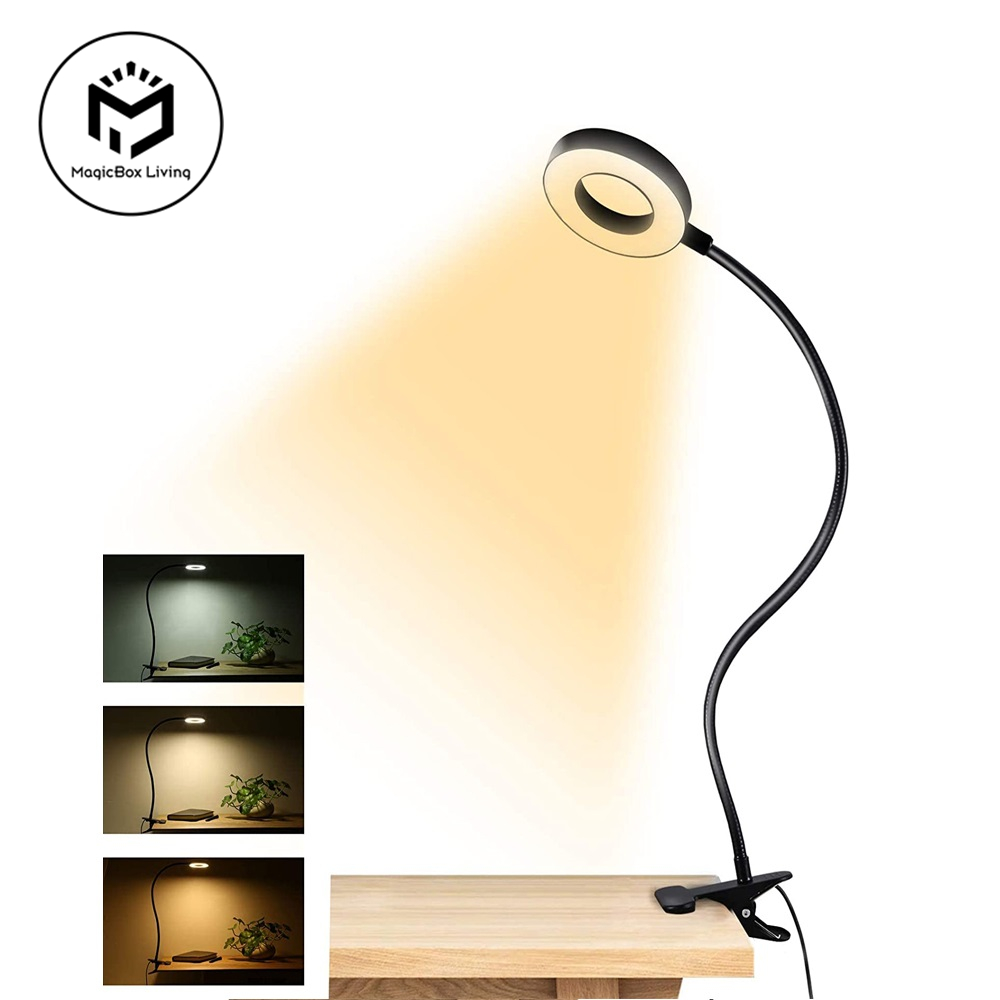 48 LEDs Clip on Desk Lamp 360° - Desk Setup Tech avaliação e preço