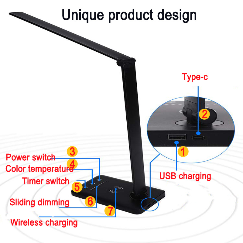 Led Smart Usb Charging Lamp To - Desk Setup Tech avaliação e preço