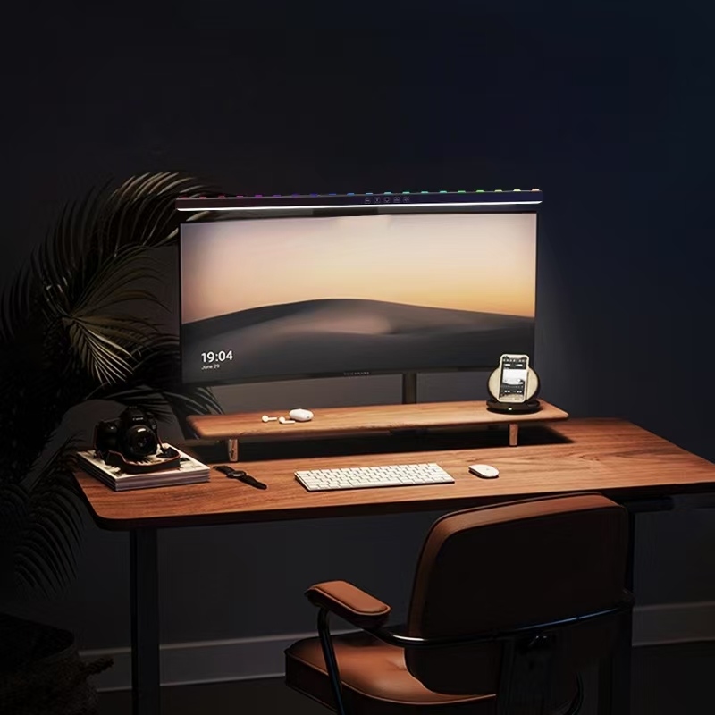 LED Monitor Light Hanging Desk - Desk Setup Computer avaliação e preço