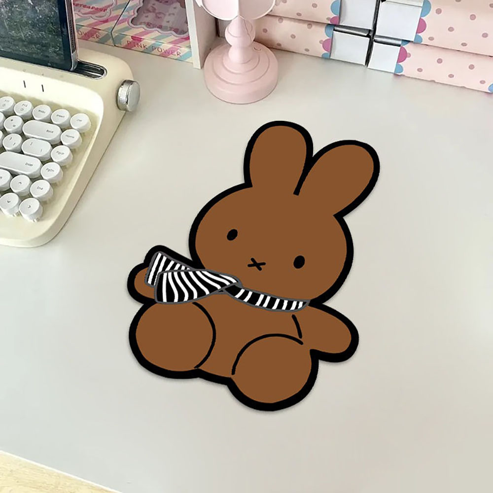 Kawaii Miffy Cute Mouse Pad Ca - Desk Setup Cute avaliação e preço