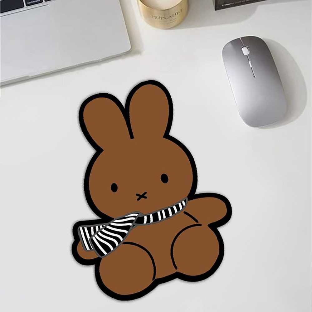 Kawaii Miffy Cute Mouse Pad Ca - Desk Setup Cute avaliação e preço