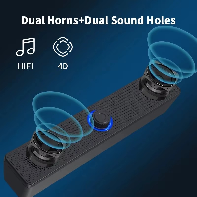 Wired Wireless Bluetooth Speak - Desk Setup Speakers avaliação e preço
