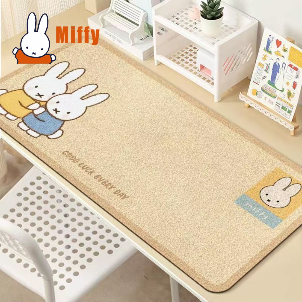 Kawaii Miffy Extra Large Desk  - Desk Setup Cute avaliação e preço