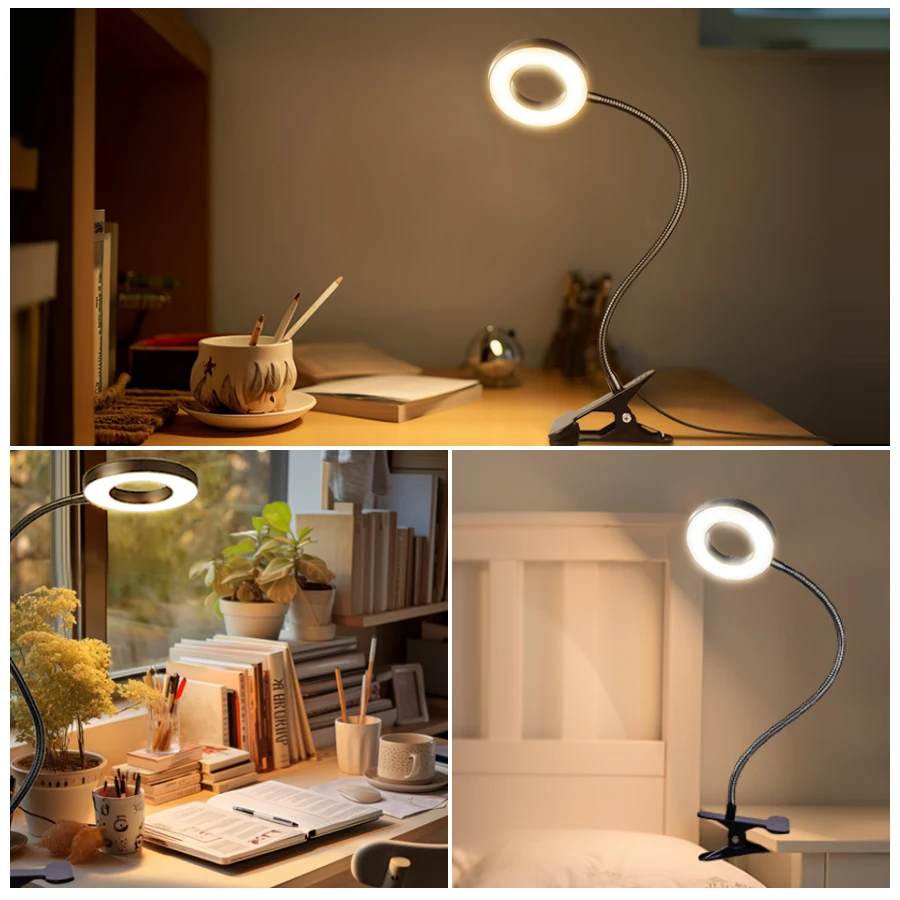 LED Desk Lamp Clip Light Recha - Desk Setup Tech avaliação e preço