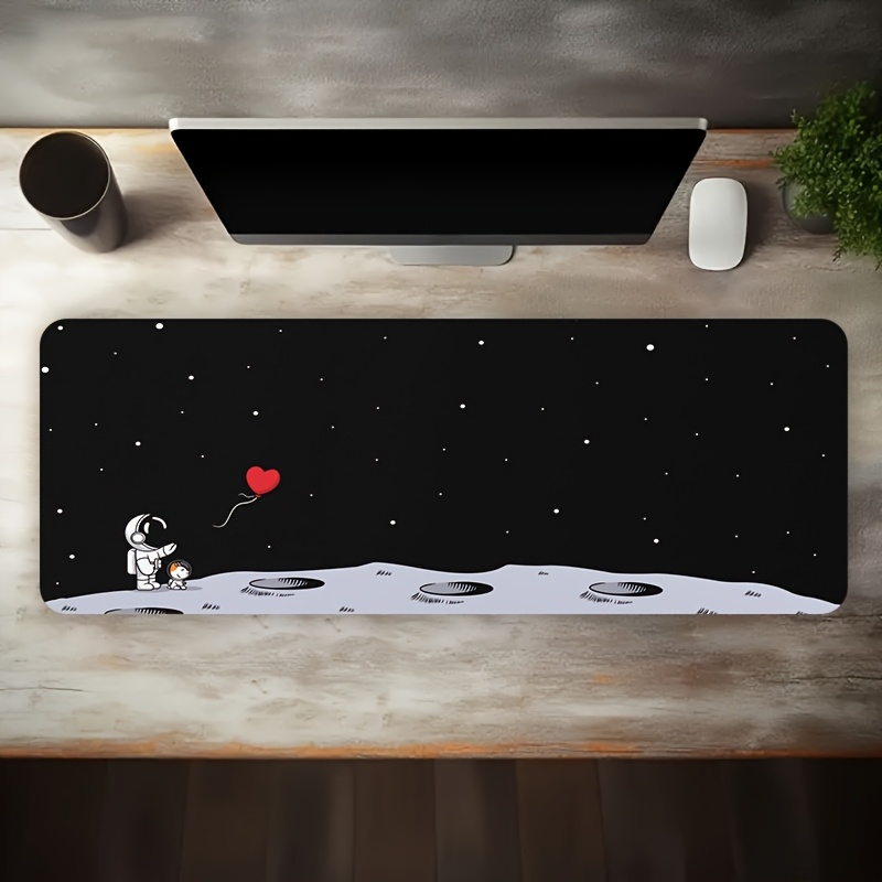 Astronaut Moon Space Oversized - Desk Setup With Laptop avaliação e preço