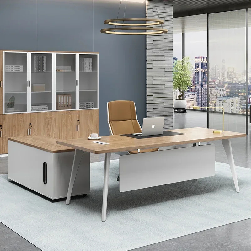 (Sea shipping) European Execut - Desk Setup Computer avaliação e preço
