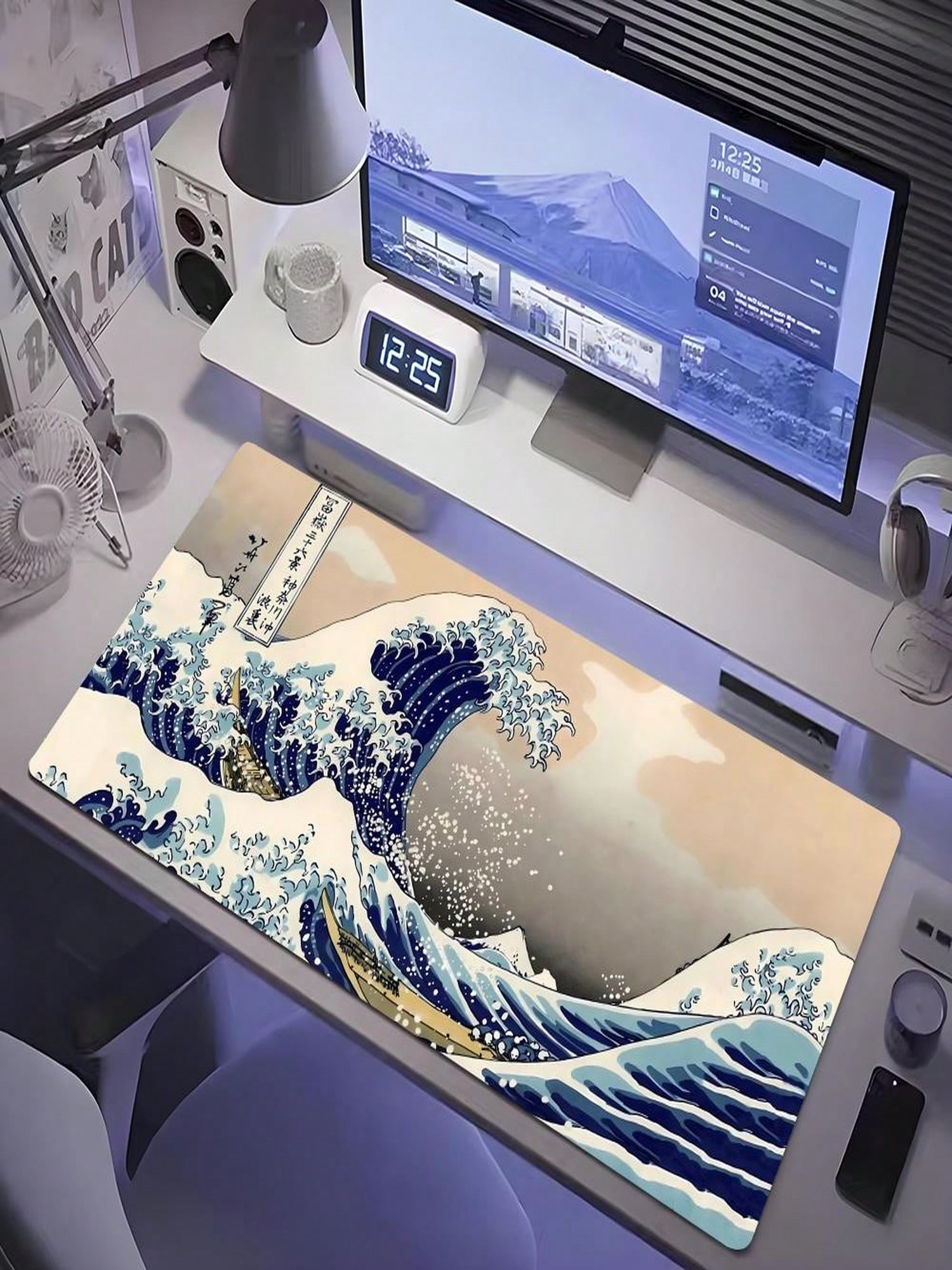 Style Wave Surfing Mouse Pad - - Desk Setup Tech avaliação e preço