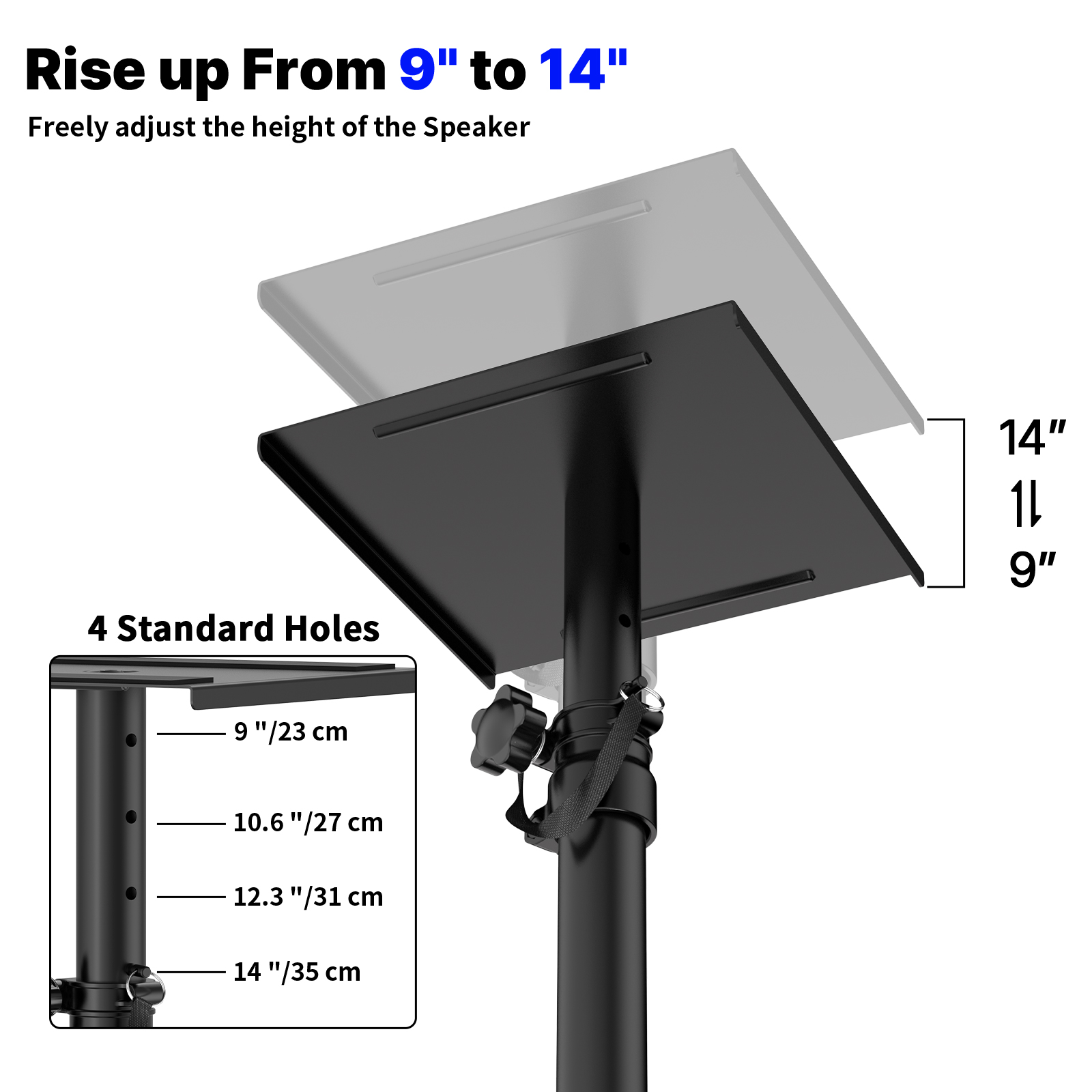 Set of 2 Desktop Clamp Speaker - Desk Setup With 2 Monitors avaliação e preço