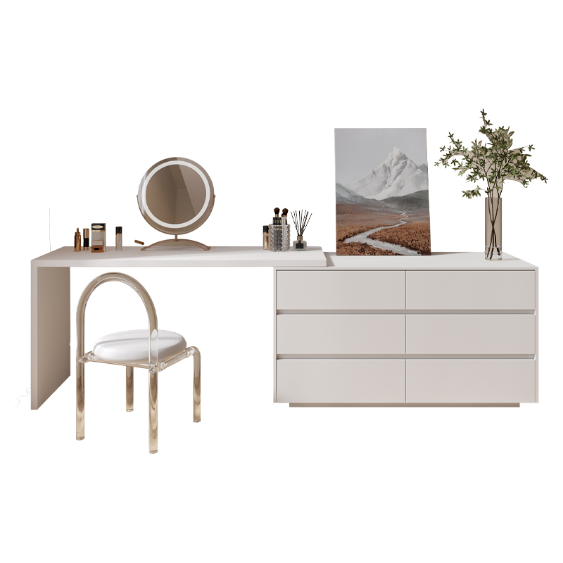 xx-Dresser,Multi-purpose Flat  - Desk Vanity Setup avaliação e preço
