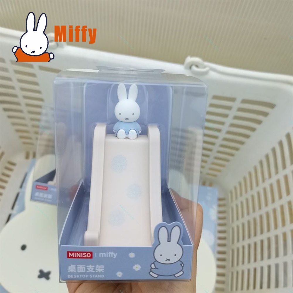 Kawaii Miffy Slide Phone Stand - Desk Setup Cute avaliação e preço