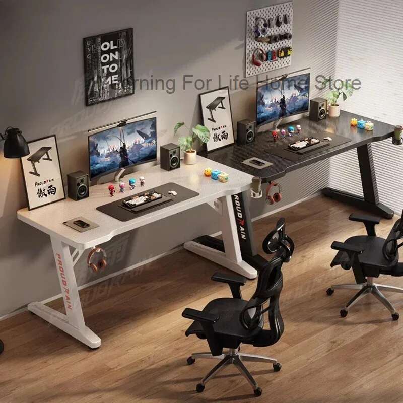 Gaming Console Computer Desks  - Desk Setup No Monitor avaliação e preço