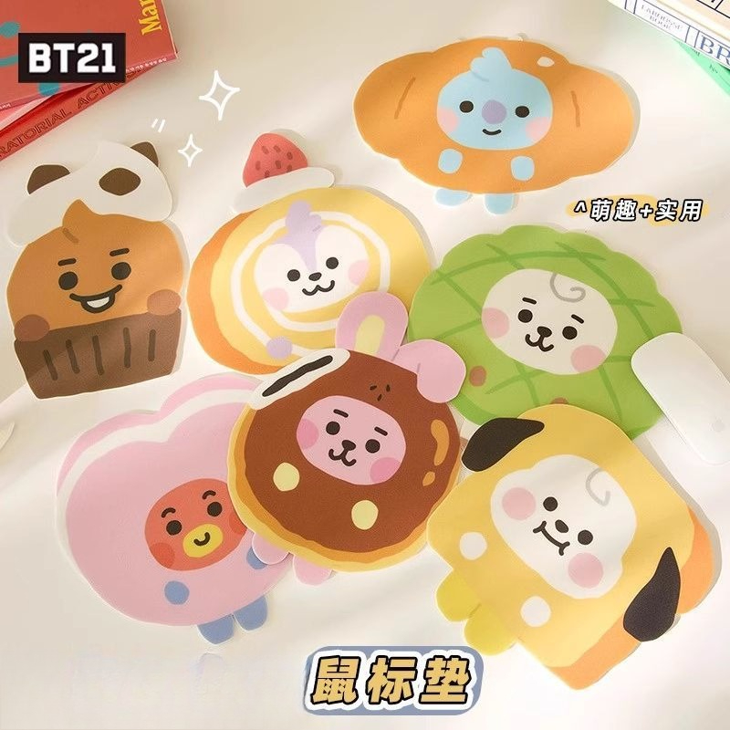 New BT21 koya RJ Shooky Mang C - Rubber Mat Desk avaliação e preço