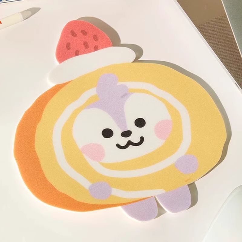 New BT21 koya RJ Shooky Mang C - Rubber Mat Desk avaliação e preço