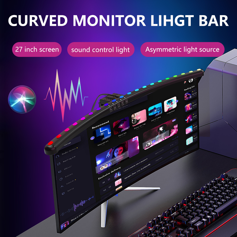 RGB Smart Wifi Setup Monitor L - Desk Setup No Monitor avaliação e preço