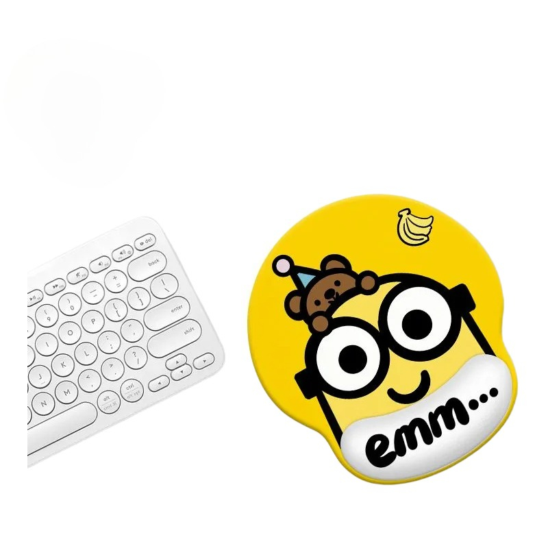 Minions cartoon cute wristband - Rubber Mat Desk avaliação e preço