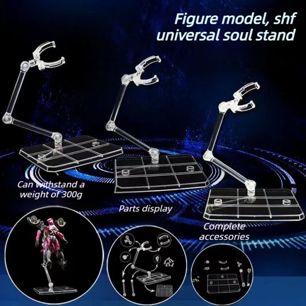 Transparent Acrylic Figure Dis - Desk Setup Shelves avaliação e preço