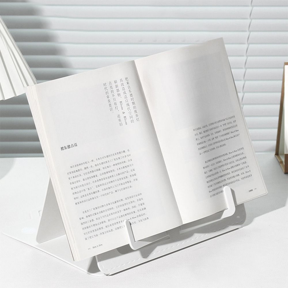 Simple Portable Reading Rack F - Desk Setup Shelves avaliação e preço