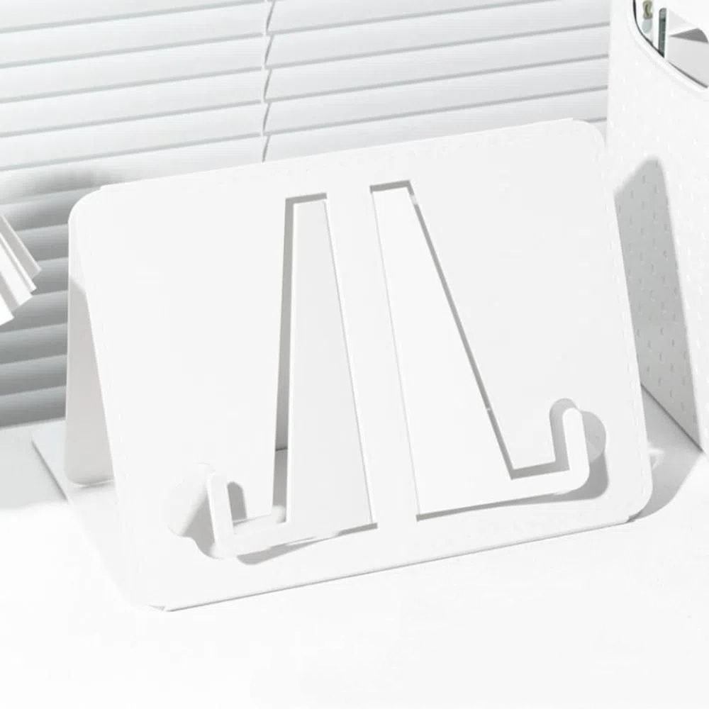 Simple Portable Reading Rack F - Desk Setup Shelves avaliação e preço