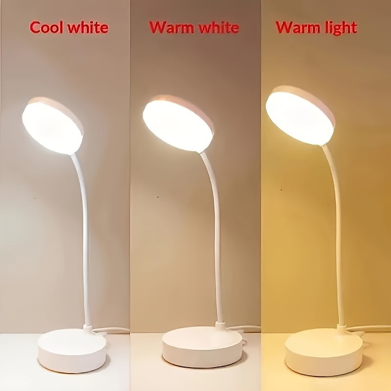 Flexible LED Desk Lamp with 3- - Desk Setup Tech avaliação e preço