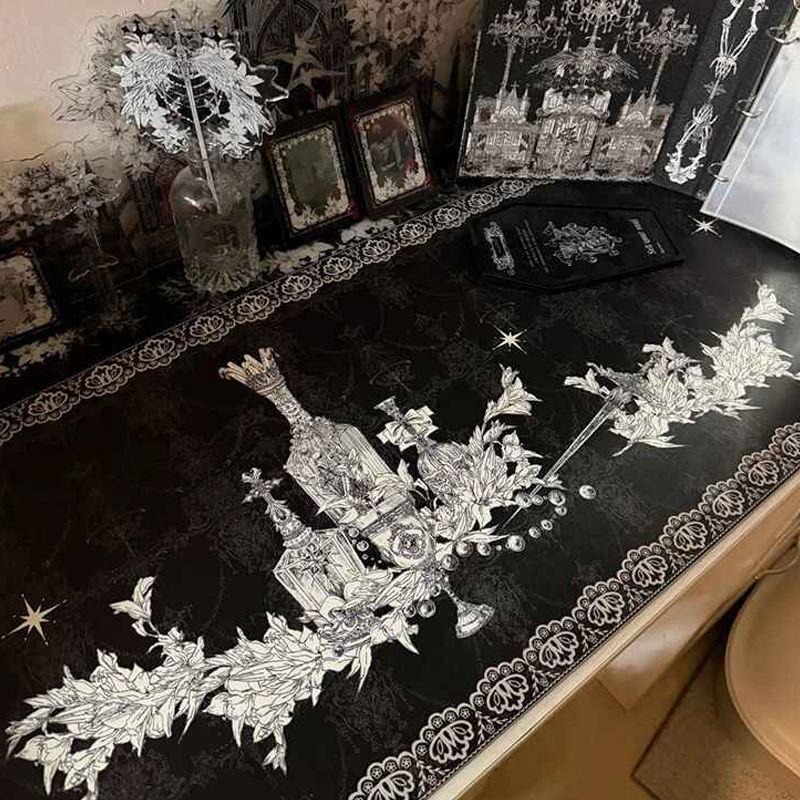 Divine Realm Gothic Building M - Rubber Mat Desk avaliação e preço