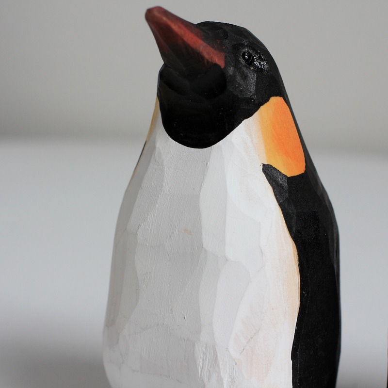 1 PC Emperor Penguin Handcarve - Desk Setup Computer avaliação e preço