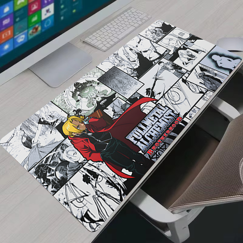 Mouse Pad Large Fullmetal Alch - Desk Setup Computer avaliação e preço
