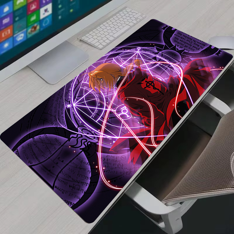 Mouse Pad Large Fullmetal Alch - Desk Setup Computer avaliação e preço
