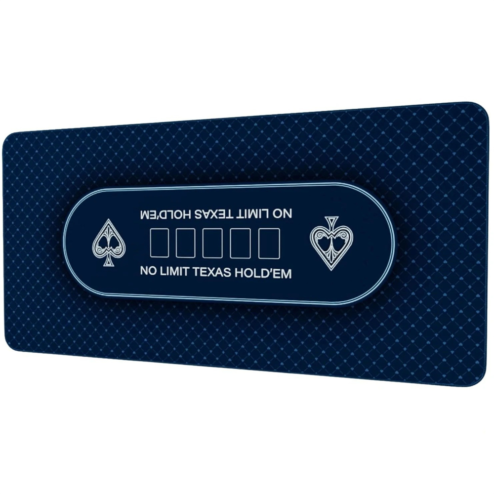 Texas Hold'em Table Mat  Rubbe - Rubber Mat Desk avaliação e preço