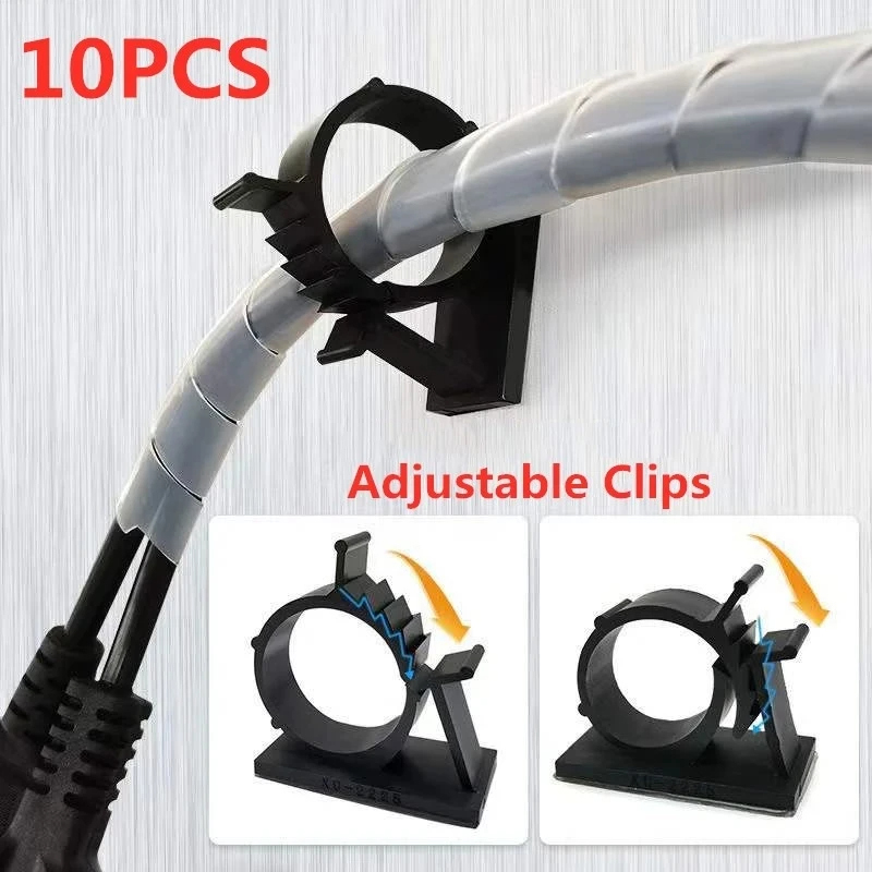 Cable Organizer Self Adhesive  - Desk Setup Computer avaliação e preço