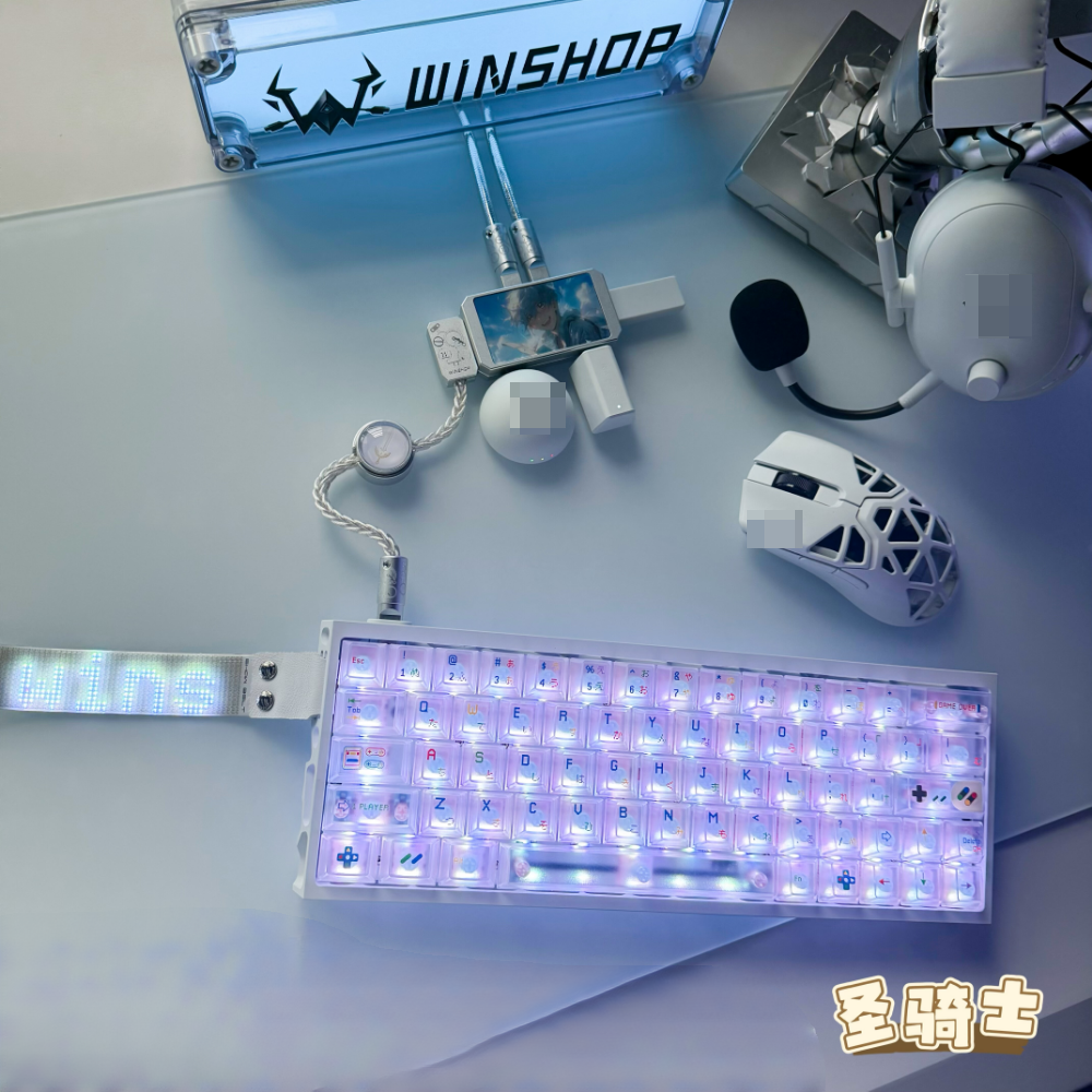 WINSHOP Gaming USB HUB 2-in-1  - Desk Setup Hub avaliação e preço