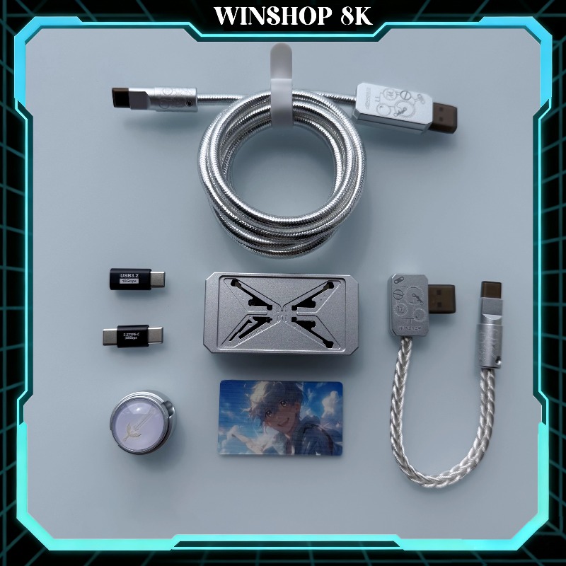 WINSHOP Esports HUB Dual-In 4- - Desk Setup Hub avaliação e preço