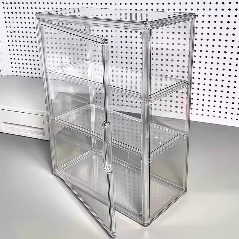Transparent Acrylic Figurine D - Desk Setup Shelves avaliação e preço