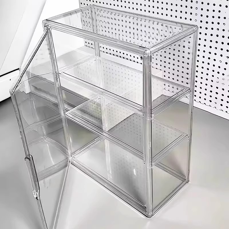 Transparent Acrylic Figurine D - Desk Setup Shelves avaliação e preço
