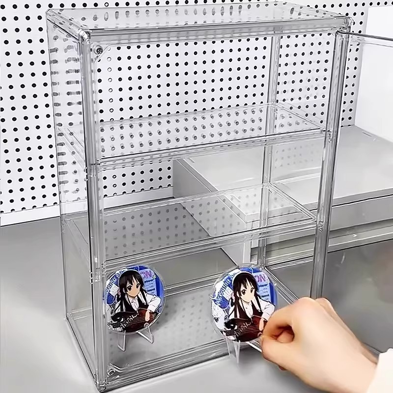 Transparent Acrylic Figurine D - Desk Setup Shelves avaliação e preço
